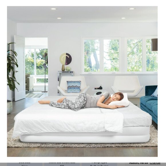 Soundasleep Dream Series Air Mattress.  King - Picture 3 of 4